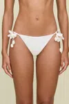 Shop Cult Gaia Estrella Bikini Bottom In Off-white
