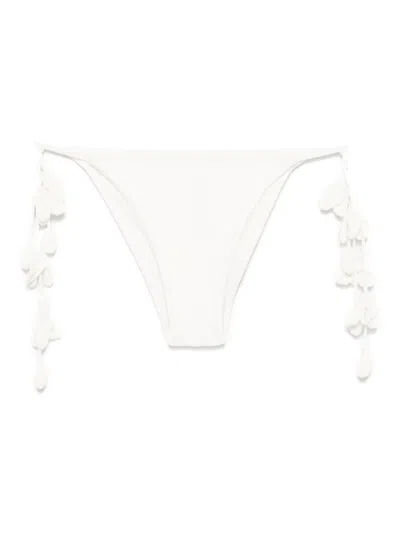 Cult Gaia Estrella Bikini Bottoms In White
