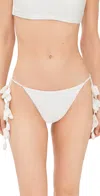Cult Gaia Estrella Bikini Top In Off White