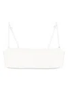 Cult Gaia Estrella Bikini Top In White