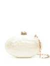 Cult Gaia Eviana Clutch Bag In Neutrals