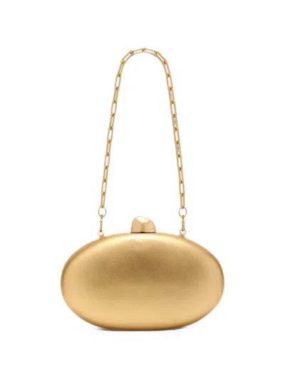 Cult Gaia Eviana Clutch In Gold
