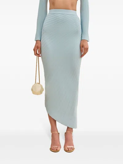 Cult Gaia Ewen Skirt In 蓝色