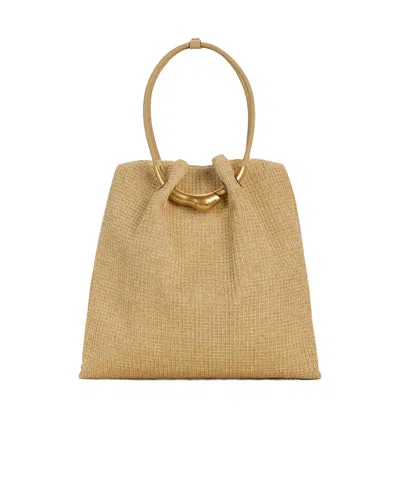 Cult Gaia Extra-large Asa Tote Bag In Nude