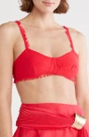 Cult Gaia Woman Top Red Size 6 Alcohol In Red