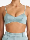 Cult Gaia Eza Top In Blue