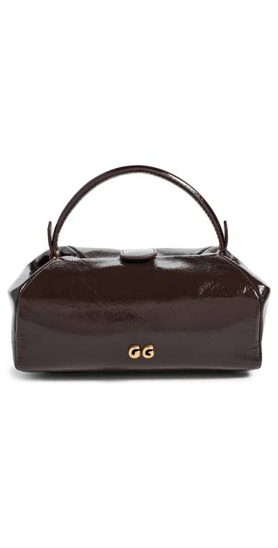 Cult Gaia Womens Luwak Fawn Leather Top-handle Bag In Brown
