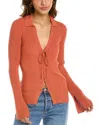 Cult Gaia Faye Cardigan In Pink