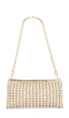 Cult Gaia Felice Shoulder Bag In 珍珠