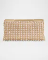 Cult Gaia Felice Chained Embellished Shoulder Bag In Pearl