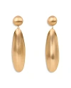 Cult Gaia Fiore Dangle Earrings In Gold
