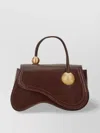 Cult Gaia Flap Shoulder Bag With Curved Top Handle