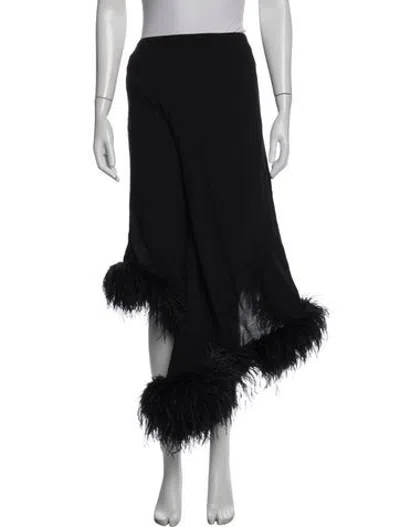 Pre-owned Cult Gaia Flared Pants In Black