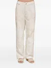 Cult Gaia Flo Jeans In Neutral