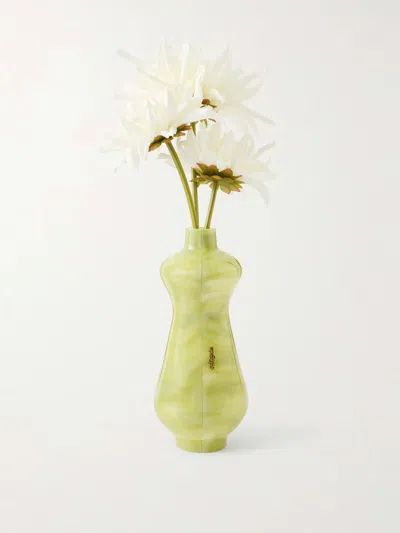 Cult Gaia Florence Clutch In Yellow
