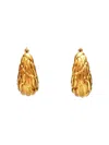 Cult Gaia Gold Brass Plated Earrings In Gold
