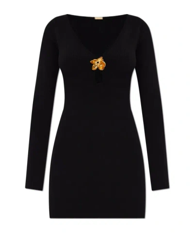 Cult Gaia Mani Knit Dress In Black