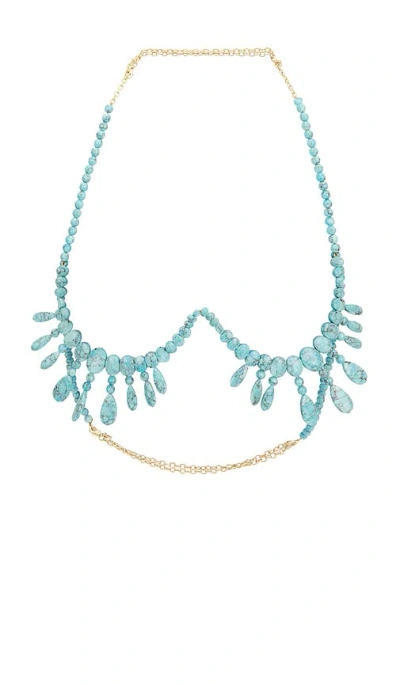 Cult Gaia Gabrie Bralette In Blue