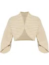 Cult Gaia Galina Cardigan In Neutrals