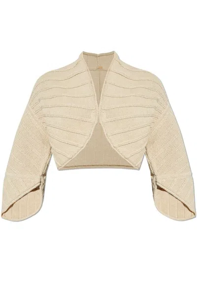 Cult Gaia Galina Cardigan In Beige