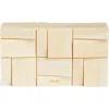 Cult Gaia Galleria Acrylic Frame Clutch In Sand