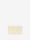 Cult Gaia Galleria Logo Engraved Clutch Bag In White