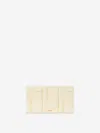 Cult Gaia Galleria Logo Engraved Clutch Bag In White