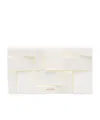 Cult Gaia Galleria Clutch In White