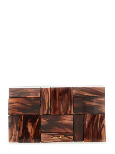 Cult Gaia Gallery" Clutch In Brown