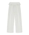 Cult Gaia Gauze Wide-leg Pants In White