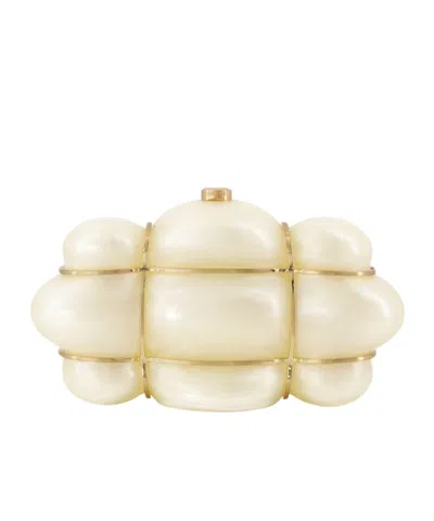 Cult Gaia Geometric Clutch In Neutral