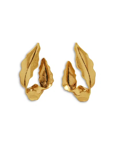 Cult Gaia Giada Earrings In Gold