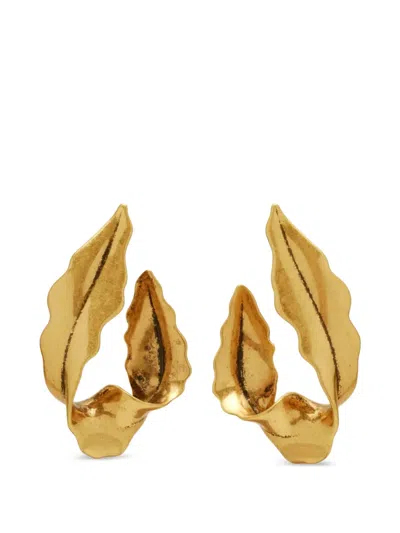 Cult Gaia Giada Earrings In Gold