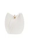 Cult Gaia Adjustable Shoulder Strap Shoulder Bag In White