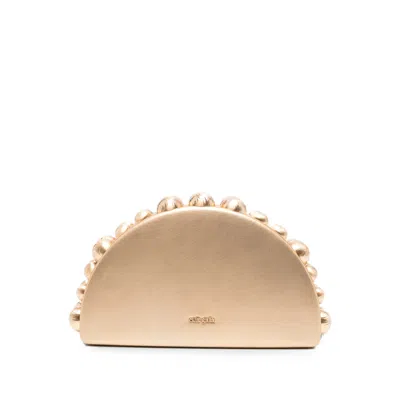 Cult Gaia Gili Clutch Bag In Gold
