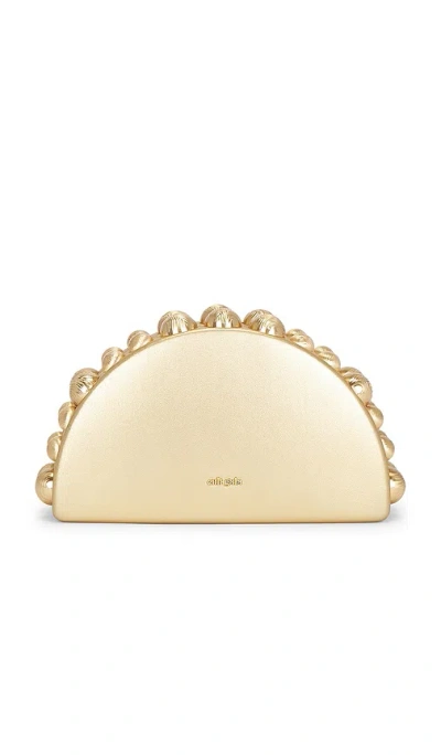 Cult Gaia Gili Clutch In Brass
