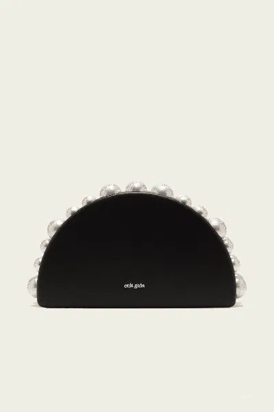 Cult Gaia Gili Clutch In Black