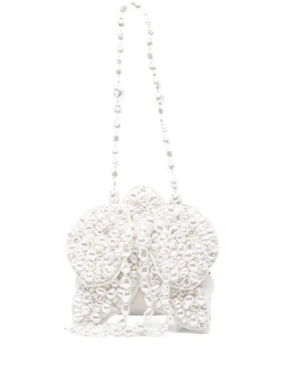 Cult Gaia Giulia Tote Bag In White