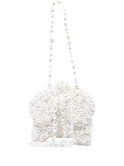 Cult Gaia Giulia Tote Bag In White