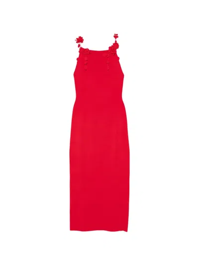 Cult Gaia Giuliana Midi Dress In Red