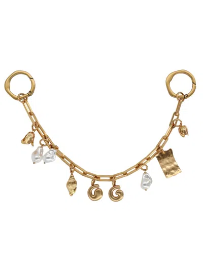 Cult Gaia Gold Keyring Chain Plated Charm