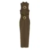 Cult Gaia Ambar Midikleid In Green