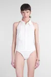 Cult Gaia Gwen Shirt In White Cotton