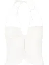 Cult Gaia Habana Corset Top In White
