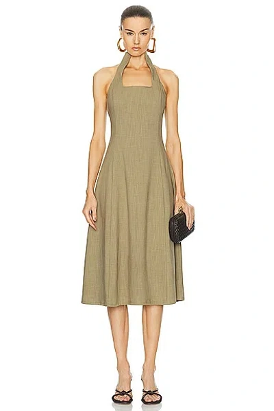 Cult Gaia Hamlen Dress In Green