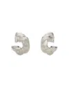 Cult Gaia Ember Hoop Earrings In Silver
