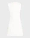 Cult Gaia Harlow Cutout Stretch-knit Mini Dress In White