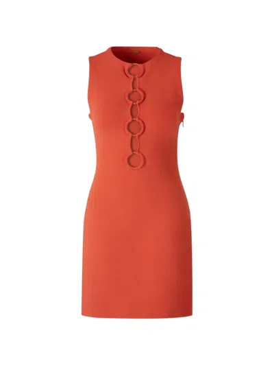 Cult Gaia Hartley Cutout Mini Dress In Orange