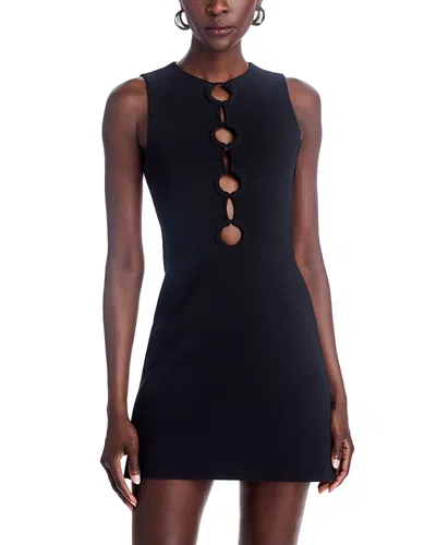 Cult Gaia Hartley Knit Dress In Black