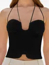 Cult Gaia Havana Tank Top In Black